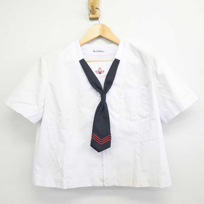 【中古】宮城県 沖野中学校 女子制服 4点 (セーラー服) sf070921