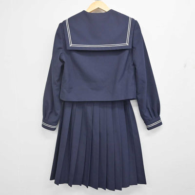 【中古】岩手県 矢沢中学校 女子制服 3点 (セーラー服・スカート) sf070925