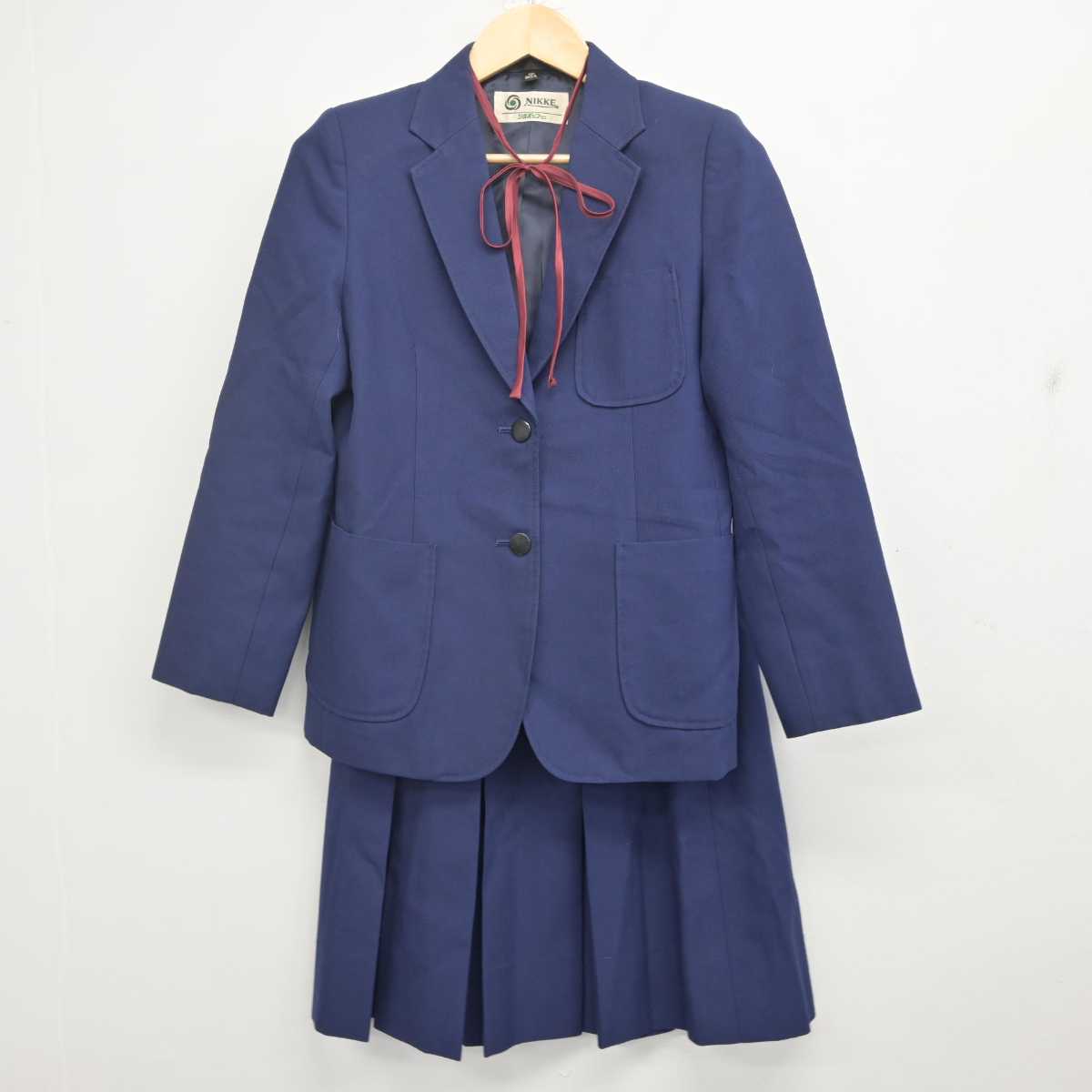 【中古】大阪府 西山田中学校 女子制服 3点 (ブレザー・スカート) sf070930