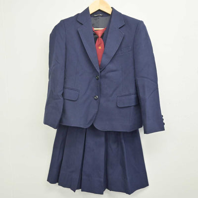 【中古】福岡県 朝倉東高等学校/旧制服 女子制服 4点 (ブレザー・ベスト・スカート) sf070936