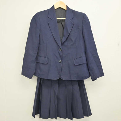 【中古】福岡県 朝倉東高等学校/旧制服 女子制服 2点 (ブレザー・スカート) sf070937