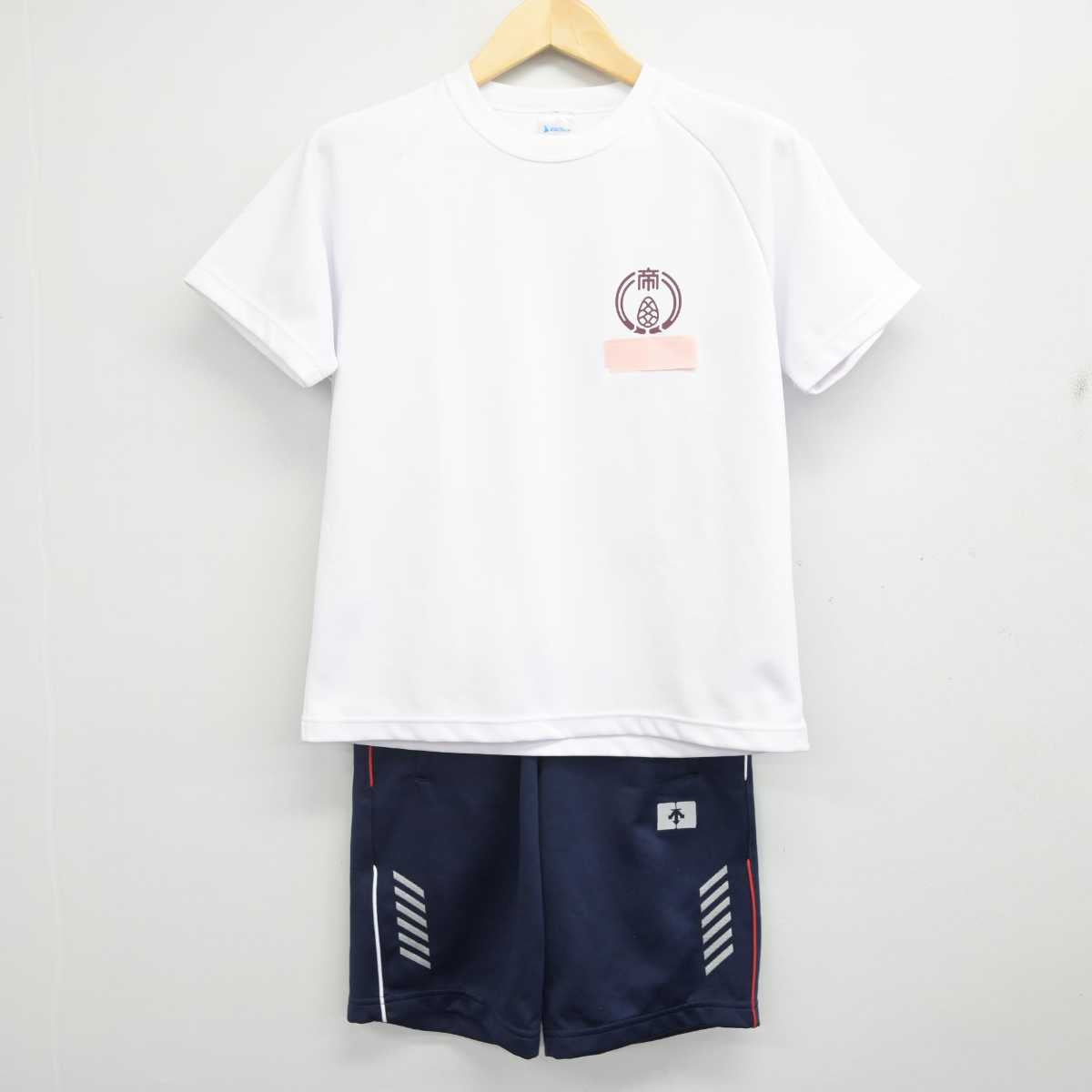 【中古】奈良県 帝塚山中学校 女子制服 3点 (体操服 上・体操服 下・その他アイテム) sf070942