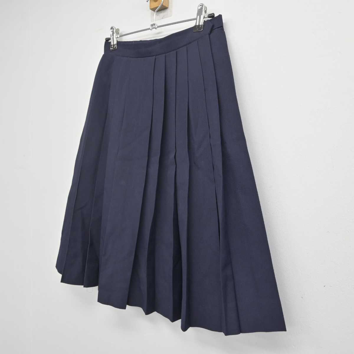 【中古】神奈川県 玉縄中学校 女子制服 1点 (スカート) sf070948