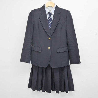 【中古】東京都 日本大学鶴ヶ丘高等学校 女子制服 4点 (ブレザー・シャツ・スカート) sf070956