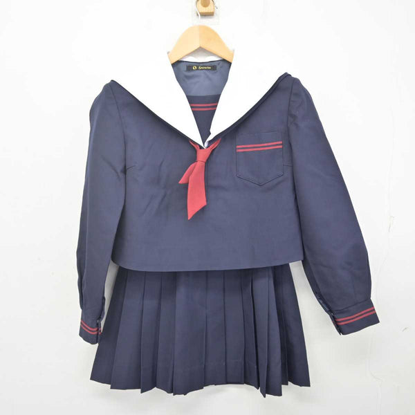 【中古】群馬県 共愛学園高等学校/旧制服 女子制服 3点 (セーラー服・スカート) sf070965 | 中古制服通販パレイド