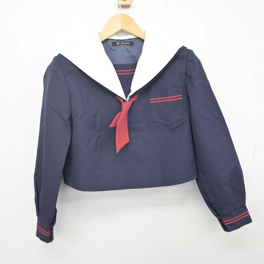 【中古】群馬県 共愛学園高等学校/旧制服 女子制服 3点 (セーラー服・スカート) sf070965 | 中古制服通販パレイド