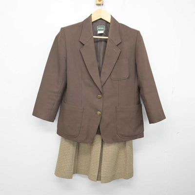 【中古】京都府 洛水中学校 女子制服 2点 (ブレザー・スカート) sf070974