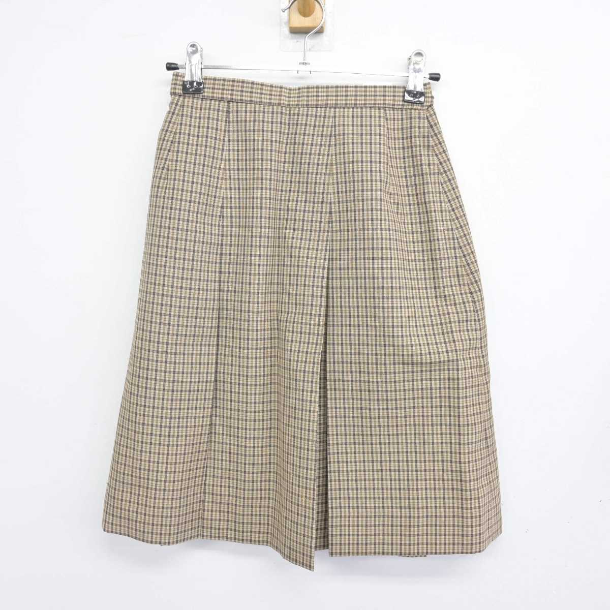 【中古】京都府 洛水中学校 女子制服 2点 (スカート) sf070975