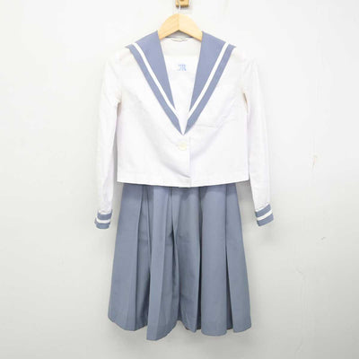 【中古】大分県 大分舞鶴高等学校 女子制服 2点 (セーラー服・スカート) sf070977