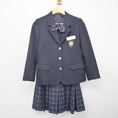 【中古】大分県 賀来小中学校 女子制服 3点 (ブレザー・スカート) sf070999