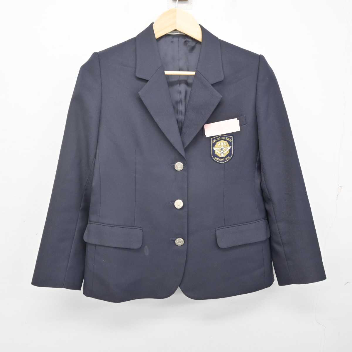 【中古】大分県 賀来小中学校 女子制服 3点 (ブレザー・スカート) sf070999