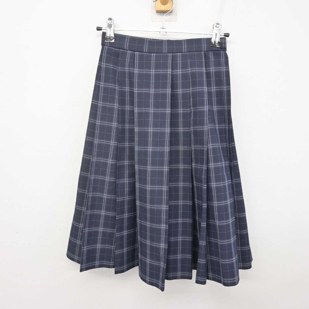 【中古】大分県 賀来小中学校 女子制服 5点 (ブレザー・シャツ・スカート) sf071000