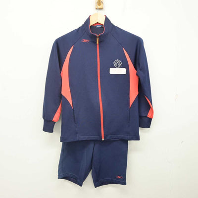 【中古】大分県 賀来小中学校 女子制服 2点 (ジャージ 上・体操服 下) sf071005