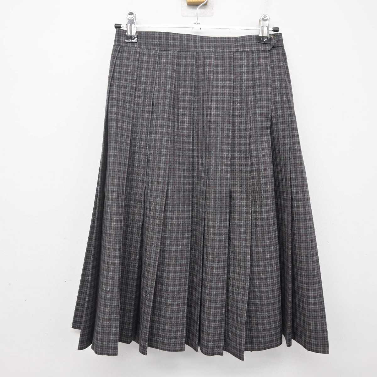 【中古】埼玉県 児玉中学校 女子制服 5点 (ブレザー・ベスト・シャツ・スカート) sf071028