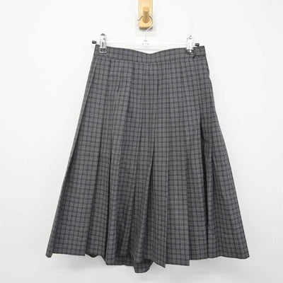 【中古】埼玉県 児玉中学校 女子制服 3点 (ベスト・シャツ・スカート) sf071031