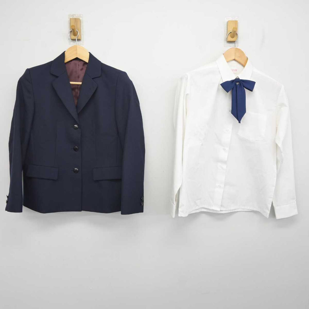 中古】大阪府 今宮高等学校 女子制服 4点 (ブレザー・シャツ
