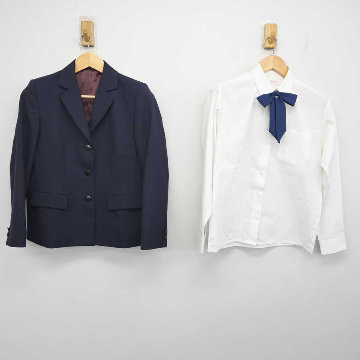 中古】大阪府 今宮高等学校 女子制服 4点 (ブレザー・シャツ
