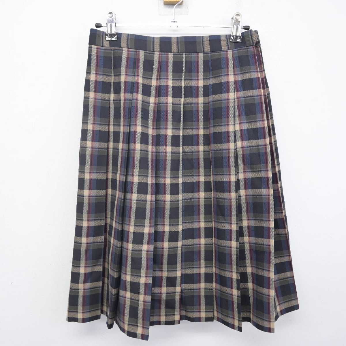 【中古】奈良県 新庄中学校 女子制服 4点 (ブレザー・シャツ・スカート) sf071048