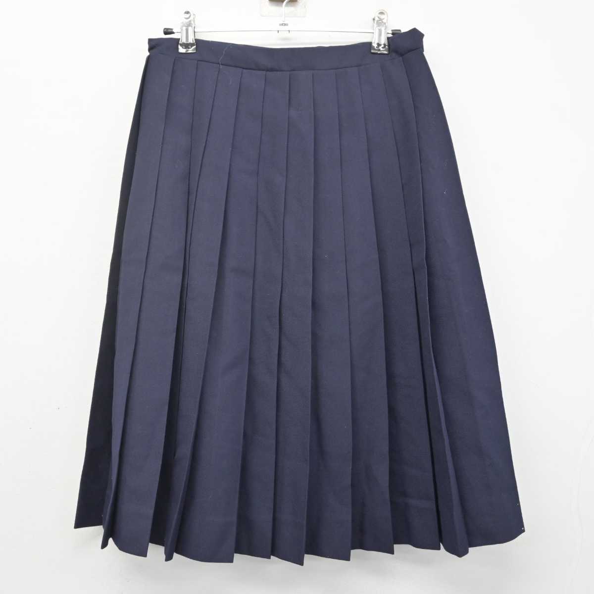 【中古】広島県 栗原中学校 女子制服 3点 (セーラー服・スカート) sf071056