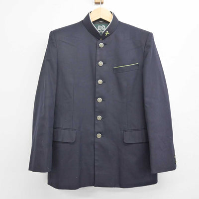 【中古】広島県 尾道学園　尾道中学校 男子制服 2点 (学ラン・ズボン) sf071057