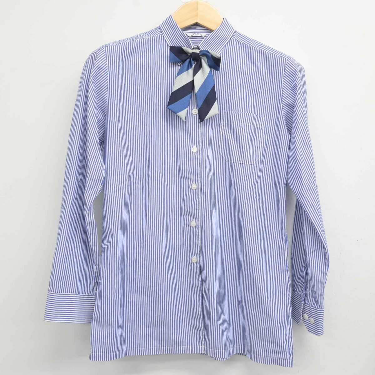 【中古】福岡県 福翔高等学校 女子制服 5点 (ブレザー・ニット・シャツ・スカート) sf071060