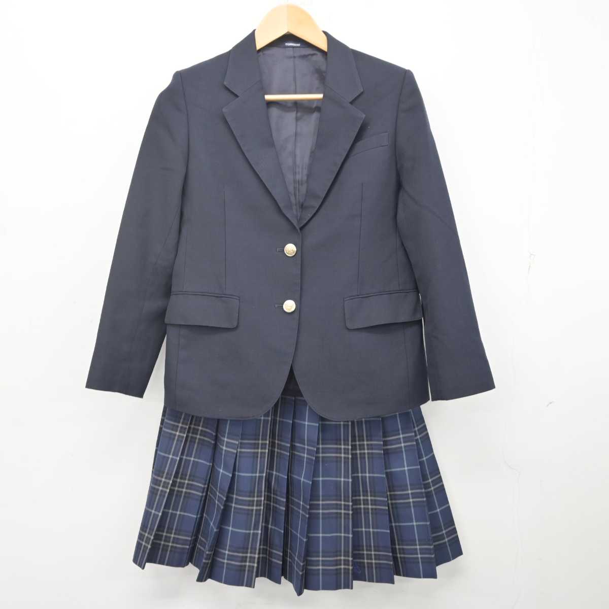 【中古】香川県 飯山高等学校 女子制服 2点 (ブレザー・スカート) sf071067