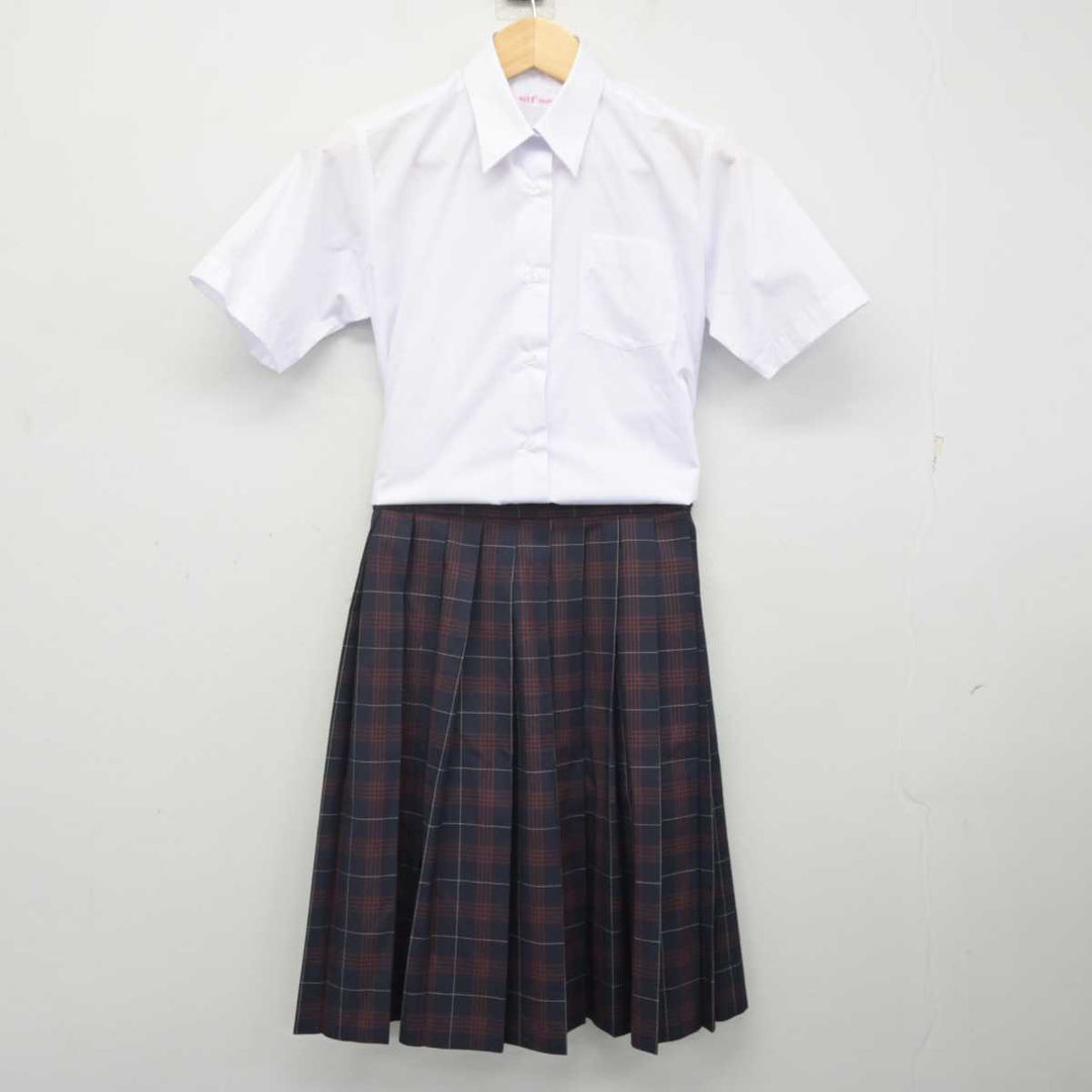 中古】福岡県 中間東中学校 女子制服 2点 (シャツ・スカート) sf071071 | 中古制服通販パレイド