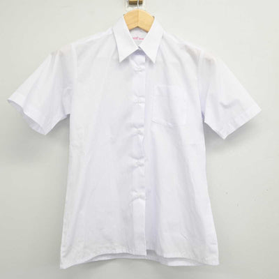 【中古】福岡県 中間東中学校 女子制服 2点 (シャツ・スカート) sf071071