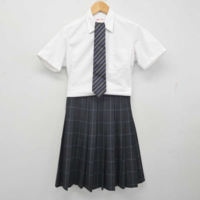 【中古】愛知県 西陵高等学校 女子制服 3点 (シャツ・スカート) sf071076