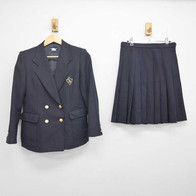 【中古】神奈川県 横浜女学院高等学校 女子制服 2点 (ブレザー・スカート) sf071087