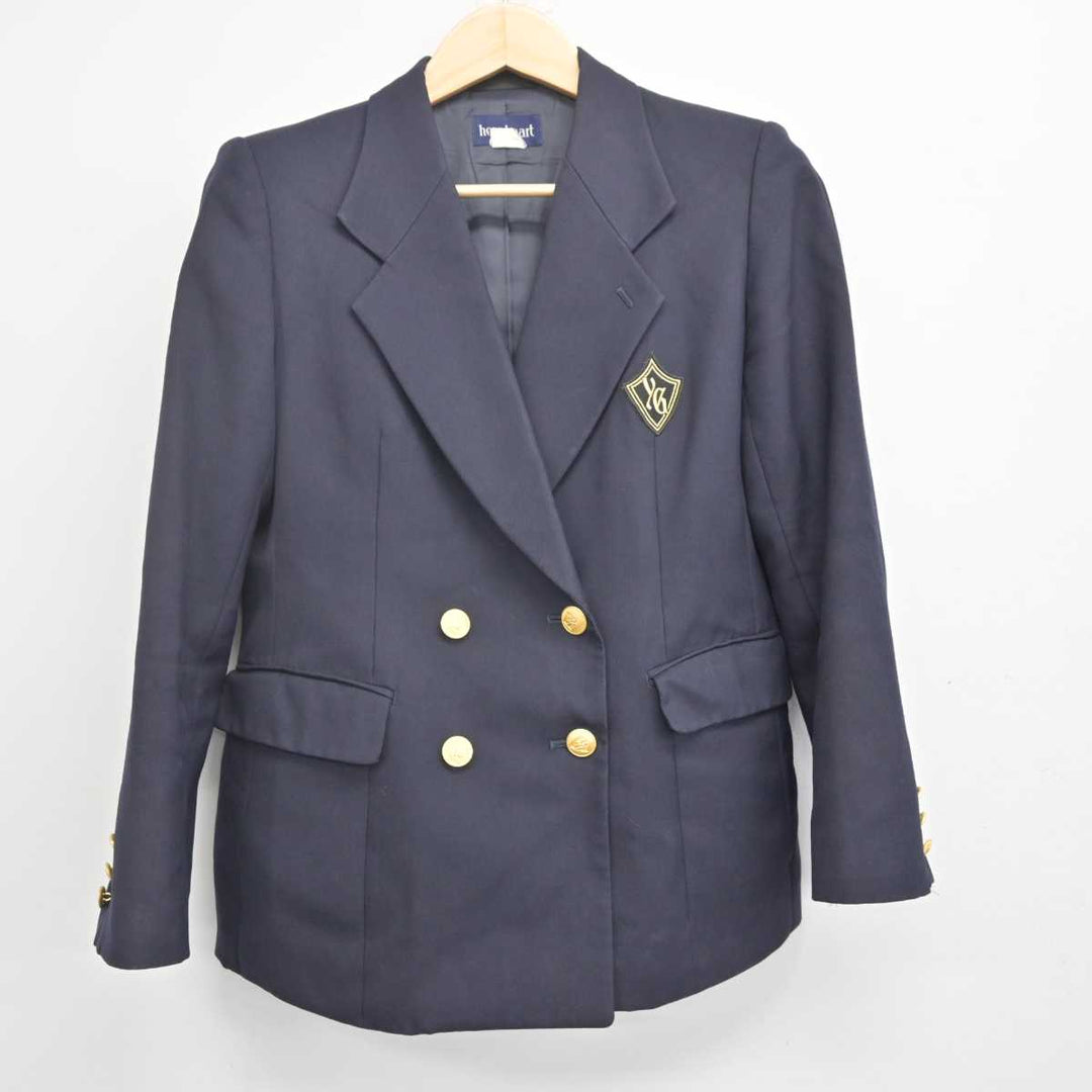 希少稀な 中古】神奈川県 横浜女学院高等学校 女子制服 2点 (ブレザー 学生服
