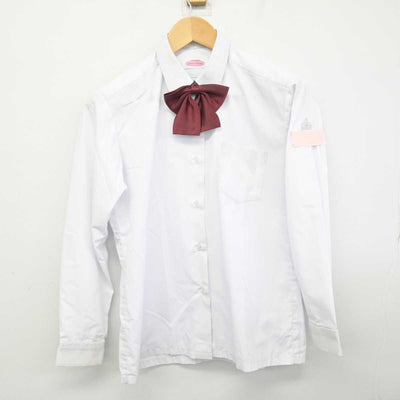 【中古】宮崎県 加納中学校 女子制服 4点 (ブレザー・シャツ・スカート) sf071096