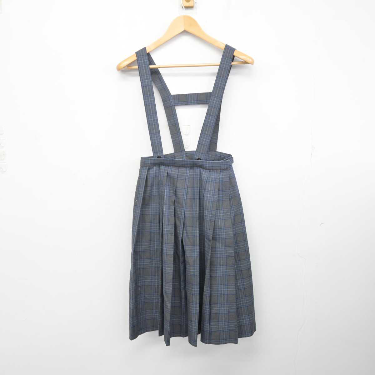 【中古】宮崎県 加納中学校 女子制服 4点 (ブレザー・シャツ・スカート) sf071096