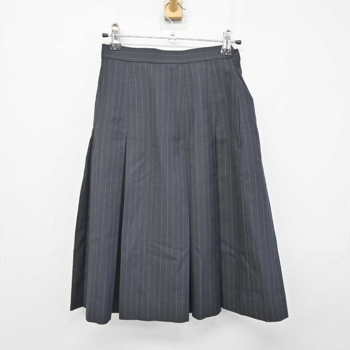 中古】熊本県 九州学院高等学校 女子制服 5点 (ニット・シャツ 