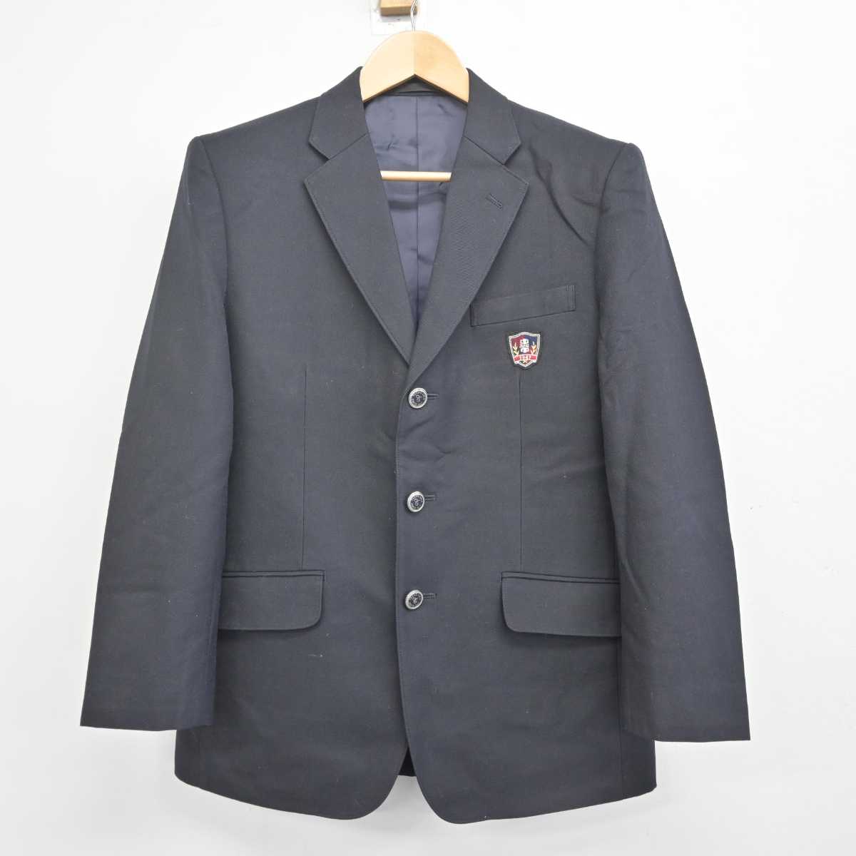 【中古】東京都 町田市立忠生中学校 男子制服 3点 (ブレザー・ズボン) sf071142