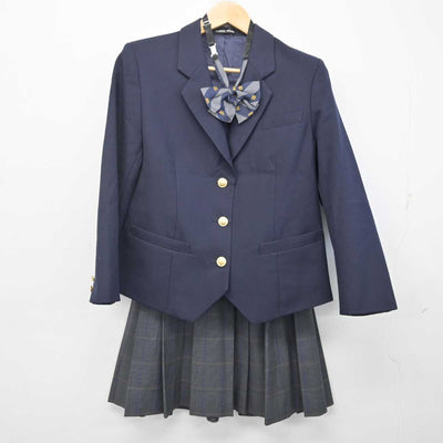 【中古】東京都 野津田高等学校 女子制服 4点 (ブレザー・スカート) sf071148