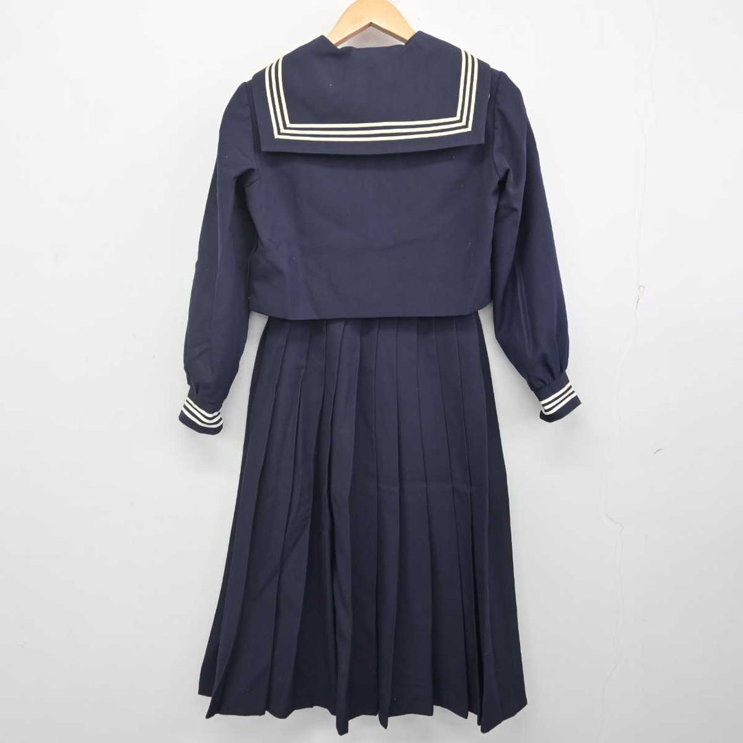 【中古】広島県 広島皆実高等学校 女子制服 3点 (セーラー服・スカート) sf071161 | 中古制服通販パレイド