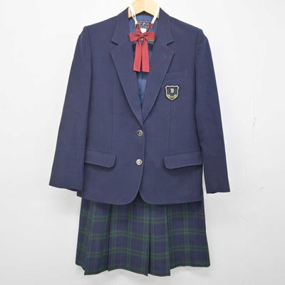 【中古】山形県 遊佐中学校 女子制服 3点 (ブレザー・スカート) sf071167