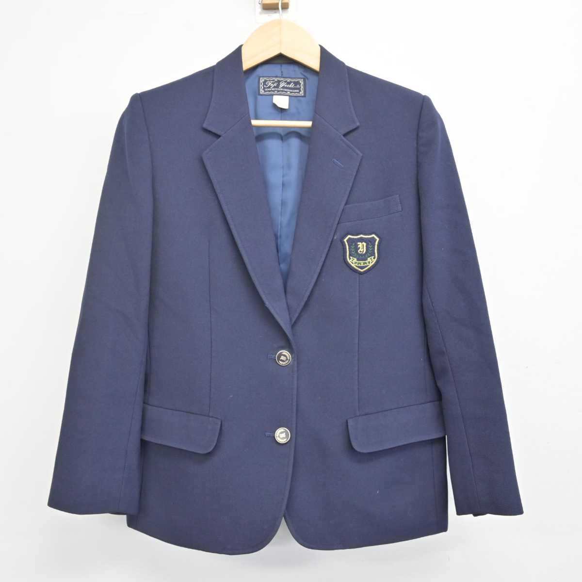 【中古】山形県 遊佐中学校 女子制服 3点 (ブレザー・スカート) sf071167