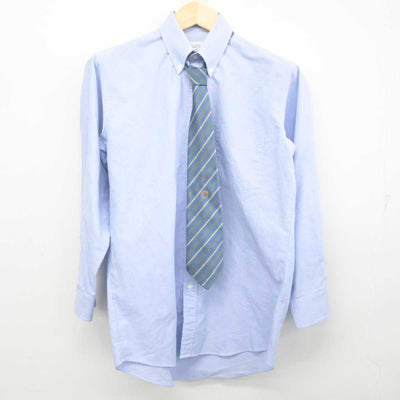 【中古】山形県 羽黒高等学校 男子制服 5点 (ブレザー・ニット・シャツ・ズボン) sf071171