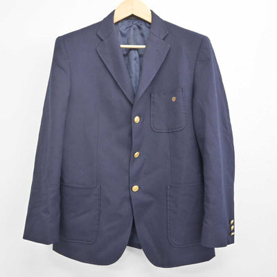 【中古】群馬県 桐生第一高等学校 男子制服 2点 (ブレザー・ズボン) sf071173