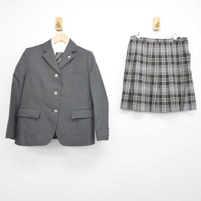 【中古】群馬県 常磐学園常磐高等学校 女子制服 5点 (ブレザー・シャツ・スカート) sf071182