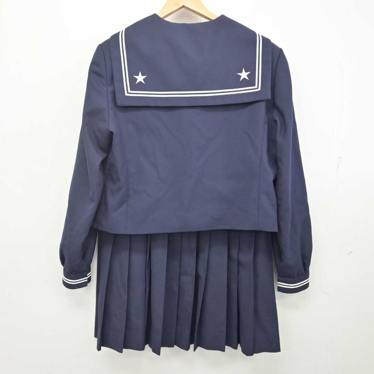 【中古】群馬県 太田市立南中学校 女子制服 3点 (セーラー服・スカート) sf071184