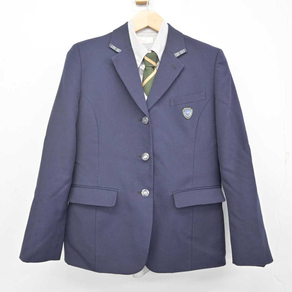 中古】大阪府 槻の木高等学校 女子制服 4点 (ブレザー・ニットベスト・シャツ) sf071194 | 中古制服通販パレイド