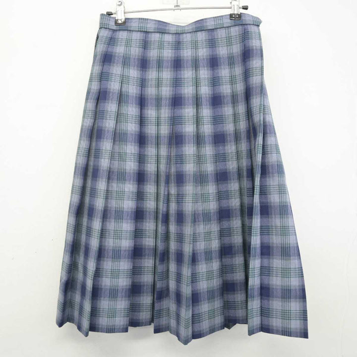 【中古】大阪府 槻の木高等学校 女子制服 3点 (シャツ・スカート) sf071195