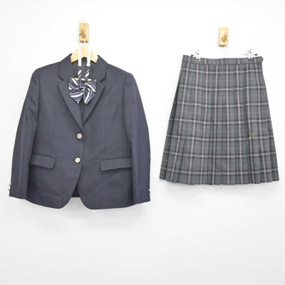 【中古】東京都 大泉学園桜中学校 女子制服 3点 (ブレザー・スカート) sf071197