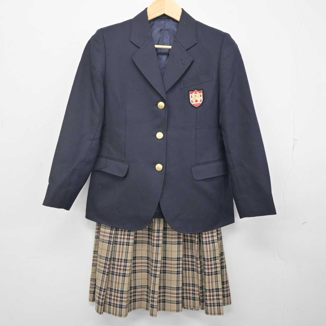 【中古】東京都 日野学園 女子制服 3点 (ブレザー・ニット・スカート) sf071204 | 中古制服通販パレイド