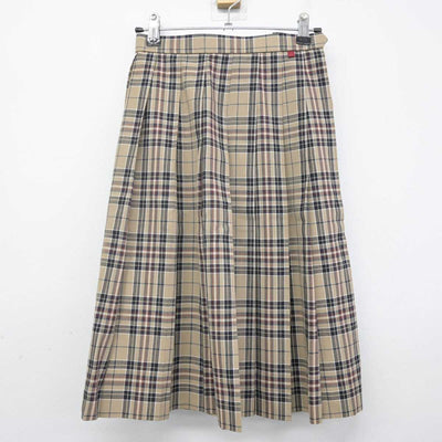 【中古】東京都 日野学園 女子制服 2点 (ニットベスト・スカート) sf071205