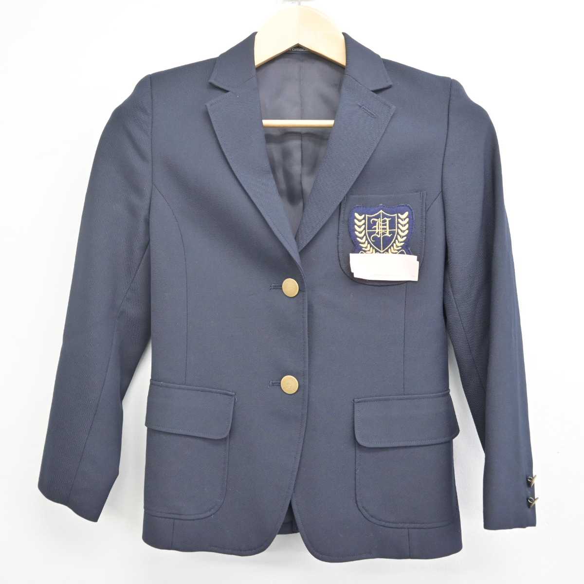 【中古】北海道 八条中学校 女子制服 2点 (ブレザー・ジャンパースカート) sf071209