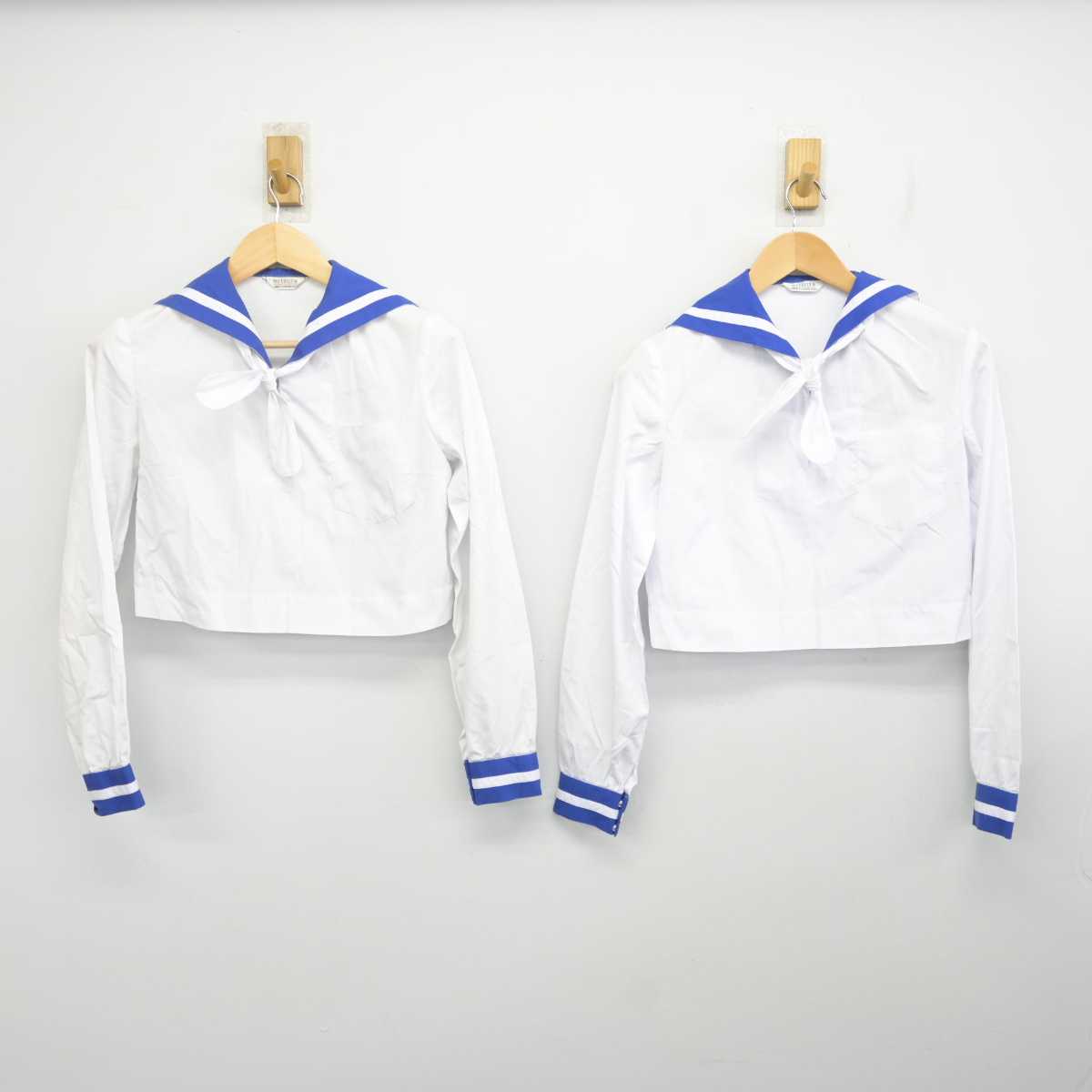 【中古】熊本県 熊本県立第一高等学校 女子制服 5点 (セーラー服・スカート) sf071228